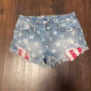 Mossimo American Flag shorts